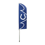 Colts 6ft Tall Swooper Flag Kit