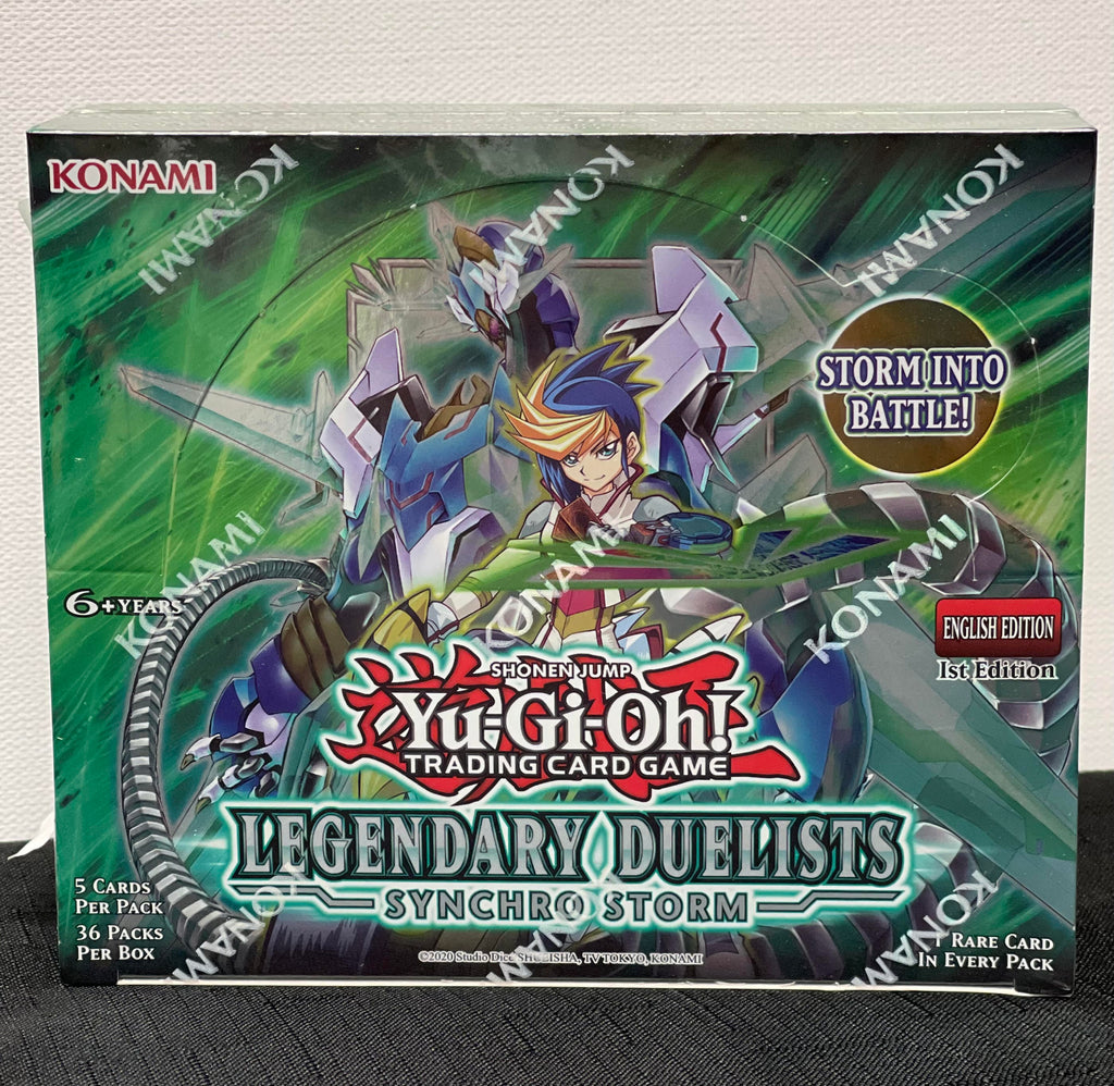 Yu-Gi-Oh Legendary Duelists Synchro Storm Booster Box Yu-Gi-Oh Legendary Duelists Synchro Storm Booster Box