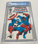 Captain America Issue #334 Year 1987 CGC Graded 8.5 Comic Book