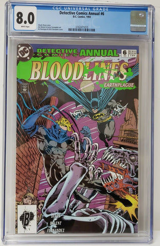 Detective Comics Annual Issue #6 Year 1993 CGC Graded 8.0 Comic