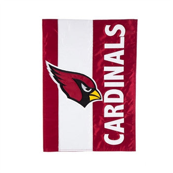Cardinals Garden Flag Embellish NFL