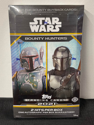 2021 Topps Star Wars Bounty Hunters Hobby Box
