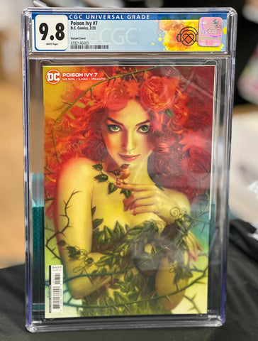 Poison Ivy Issue #7 Special Label Variant February 2023 CGC Graded 9.8 Comic Book