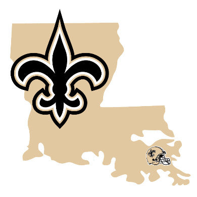 Saints Decal Home State