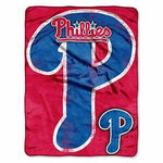 Phillies Micro Raschel Throw Blanket 46x60 Walk Off