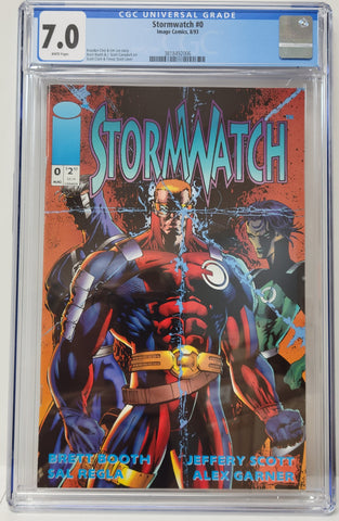 Stormwatch Issue #0 Year 1993 CGC Graded 7.0 Comic Book