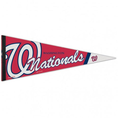 Nationals Triangle Pennant Premium Rollup 12"x30"