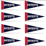 Patriots 8-Pack Mini Pennant Set 4x9