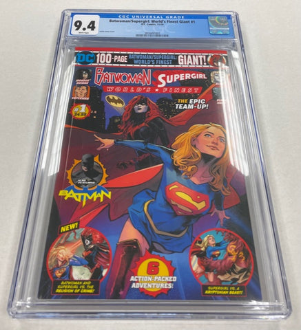 Batwoman/Supergirl: World's Finest Giant Issue #1 Year 2019 CGC Graded 9.4 Comic