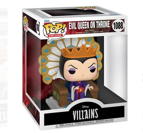 Funko Pop Vinyl Deluxe - Disney Villains - Evil Queen on Throne 1088