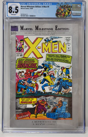 Marvel Milestone Edition: X-Men Issue #9 Year 1993 CGC Graded 8.5 Special Label Comic