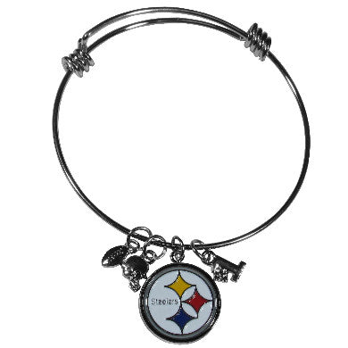 Steelers Bangle Bracelet Charm