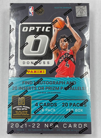 2021-22 Panini Donruss Optic NBA Hobby Box