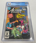 Action Comics - Issue #554 Year 1984 - Cover A CGC Graded 8.0 - Comic Book