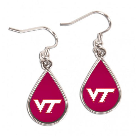 Virginia Tech Earrings Dangle Tear