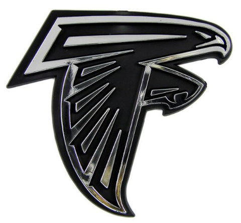 Falcons Auto Emblem Chrome Logo