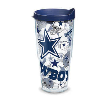 Cowboys 24oz All Over Tervis w/ Lid