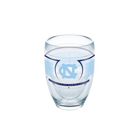 Tarheels 9oz Stemless Wine Glass Tervis