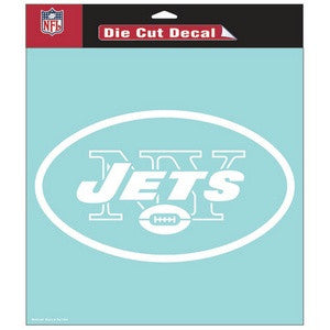 Jets 8x8 DieCut Decal NFL