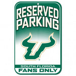 USF Plastic Sign 11x17 Reserved Parking Fade