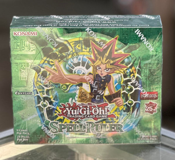 yugioh spell of mask booster box Yu-Gi-Oh Spell Ruler 25th Anniversary Booster Box – JP Sports