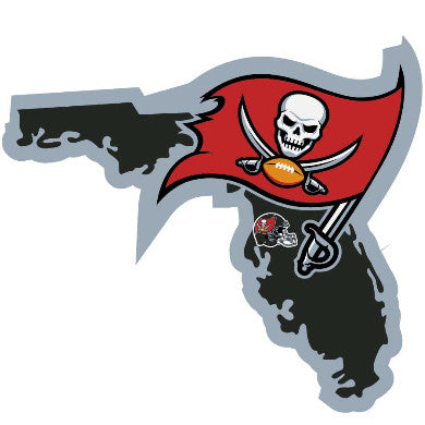 Buccaneers Decal Home State