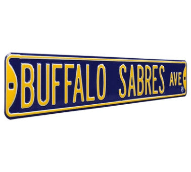 Sabres Street Sign
