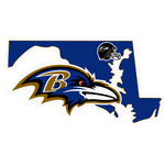 Ravens Decal Home State