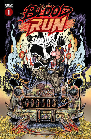Scout Comics - Blood Run Issue #1 February 2024 Cover B Comic Book