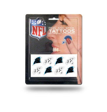 Panthers Sticker Tattoos NFL