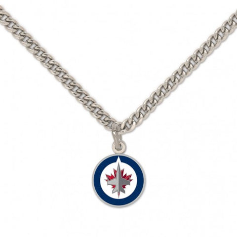 Jets Necklace Logo NHL