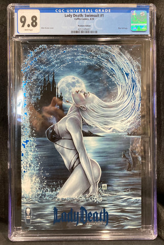 Lady Death: Swimsuit #1 August 2020 Premiere Edition CGC Graded 9.8 Comic Book