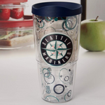 Mariners 24oz Bubble Tervis w/ Lid