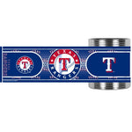 Rangers Metal Coozie Wrap MLB