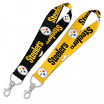 Steelers 1" Lanyard Key Strap