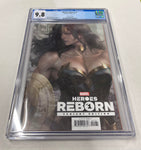 Heroes Reborn Issue #1 Year 2021 CGC Graded 9.8 Lau Variant Comic Book