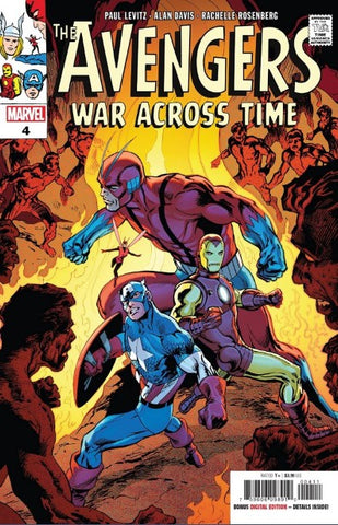 Avengers: War Across Time Issue #4 April 2023 Cover A Comic Book