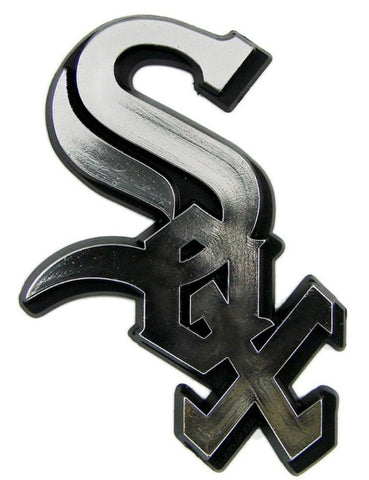 White Sox Auto Emblem Chrome Logo