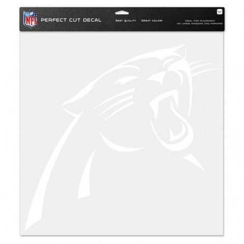 Panthers 17x17 DieCut Decal Logo NFL