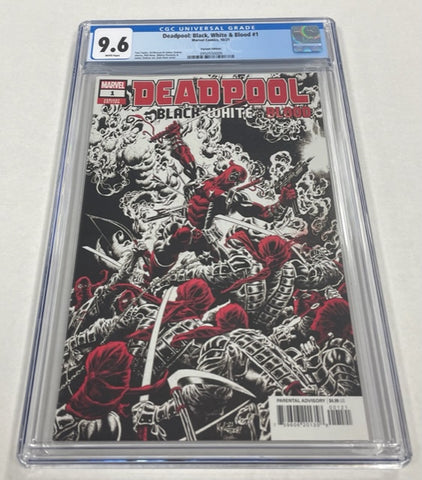 Deadpool: Black, White & Blood Issue #1 Year 2021 Variant  Edition CGC Graded 9.6 Comic Book