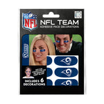 Rams Vinyl Eye Face Decorations