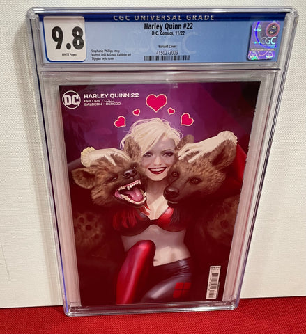 Harley Quinn Issue #22 2022 Variant Cover CGC Graded 9.8 Comic