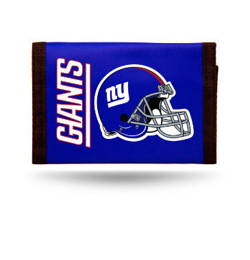 Giants Color Nylon Wallet Trifold NFL
