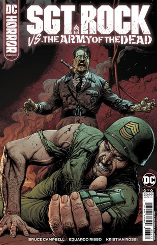 DC Horror Presents: SGT. Rock Vs. Army of Dead Issue #6 March 2023 Cover A Comic Book