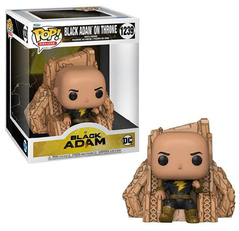 Funko Pop Vinyl Deluxe - DC Black Adam - Black Adam on Throne 1239