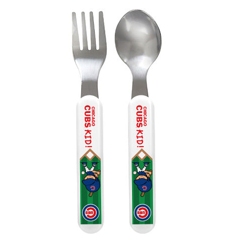 Cubs Baby Fork & Spoon Set