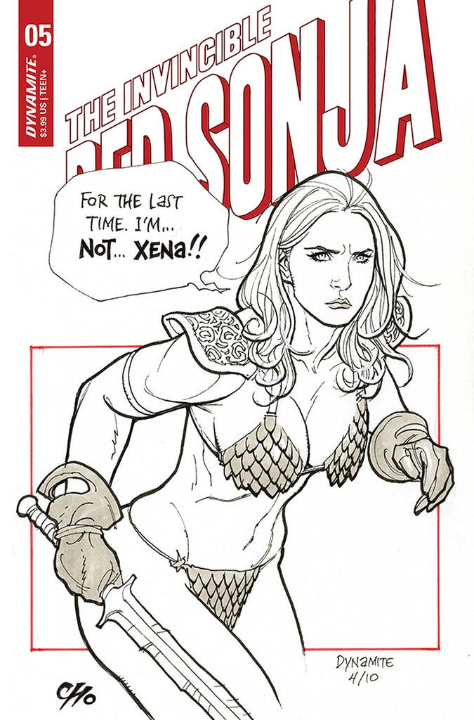 The Invincible Red Sonja Issue #5 October 2021 Cover D Frank Cho Comic ...