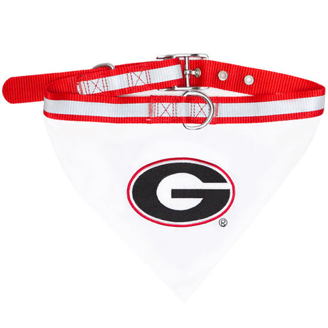 Georgia Dog Collar Bandana Large