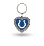 Colts Keychain Rhinestone Heart