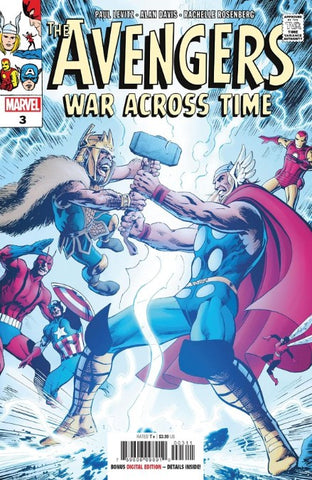 Avengers: War Across Time Issue #3 March 2023 Cover C Comic Book